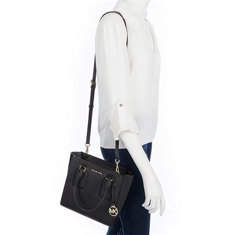 michael kors selby medium satchel black|Michael Kors manhattan medium contrast.